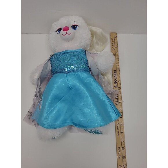 Build-A-Bear Workshop Elsa Disney's Frozen Dress Wig 17 Inch Plush - Picture 3 of 8